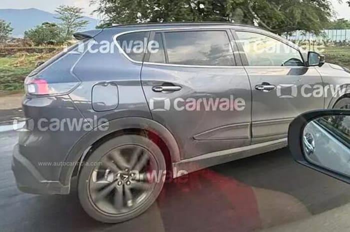 VinFast starts testing VF e34 e-SUV in India
